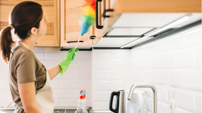 Limpia Todos los Espacios de tú Cocina